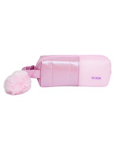 Penar etui cu 1 fermoar Ecada 78407, Roz 2
