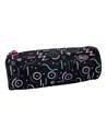Penar etui cu 1 fermoar Daco PE699, Motiv geometric