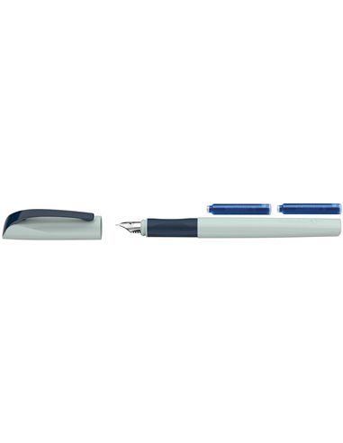 Stilou Schneider Xpect + 2 rezerve cerneala, blister, Mint
