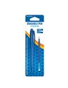Pix cu mina termosensibila albastra si radiera S-COOL SC3475, blister, corp albastru