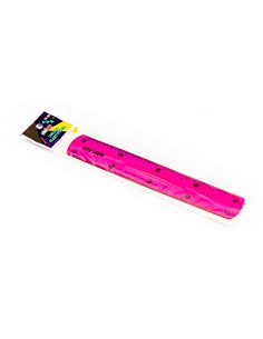 Rigla flexibila de 20 cm Strigo SSC012, Roz