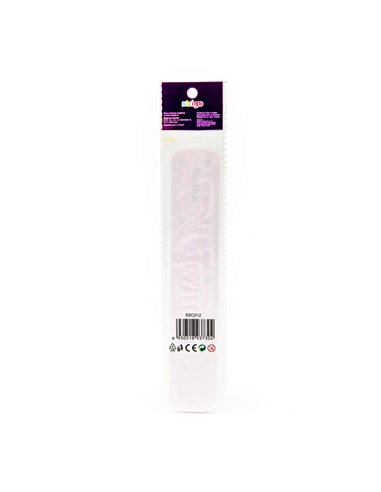 Rigla flexibila de 20 cm Strigo SSC012, Roz