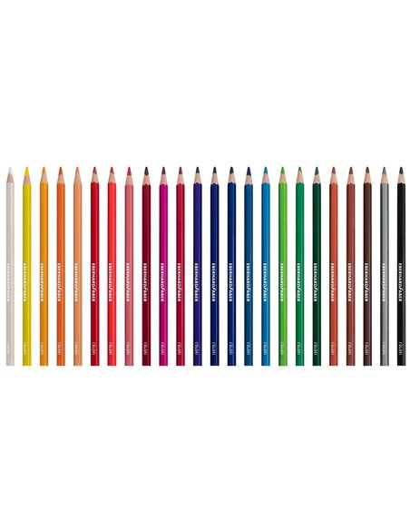 Creioane colorate plastic Eberhard Faber, 24 culori