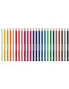 Creioane colorate plastic Eberhard Faber, 24 culori