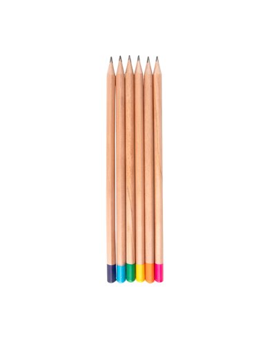 Set 36 creioane HB Strigo SSC285 cu terminatie multicolora