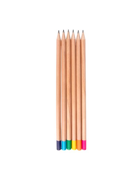 Set 36 creioane HB Strigo SSC285 cu terminatie multicolora