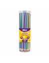 Set 36 creioane HB Strigo, corp metalizat