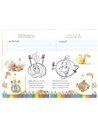 Carte de colorat Herlitz A4, 16 pagini, Legume