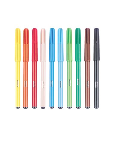 Carioci Herlitz 8649139, 2 mm, 10 culori