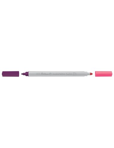 Carioci Colorella Twin C304 S10, 20 Culori Pelikan