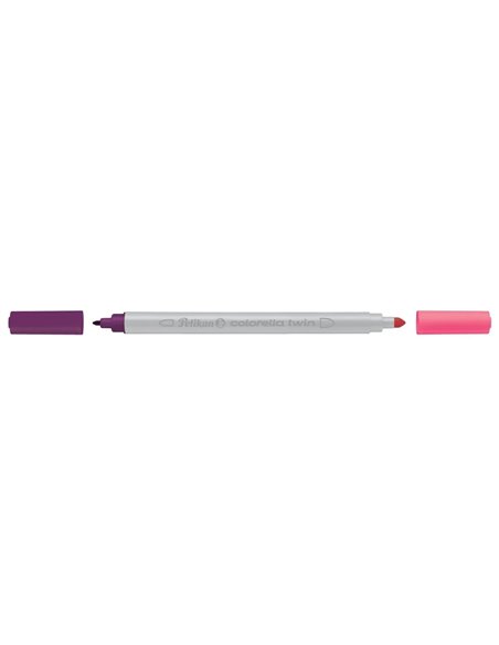 Carioci Colorella Twin C304 S10, 20 Culori Pelikan