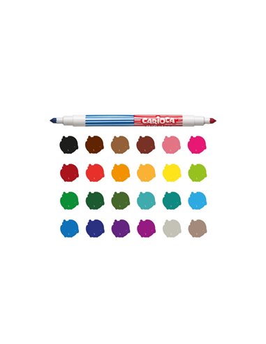 Carioca Bi-Color 12/set