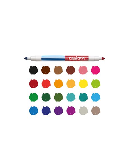 Carioca Bi-Color 12/set