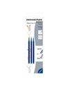EF582153,Set 3 buc x Mina roller erasable Eberhard Faber, 0.7 mm, Albastra