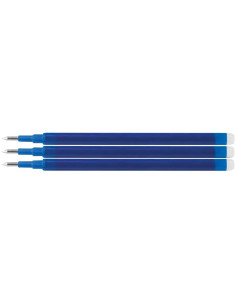 EF582153,Set 3 buc x Mina roller erasable Eberhard Faber, 0.7 mm, Albastra 2