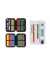 Penar echipat cu 2 fermoare Milan, Colectia Sunset, Roz
