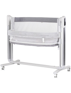 KOUL02502GRY,Leagan electric si patut pentru copii Chipolino Ultima cu laterala culisanta grey 2