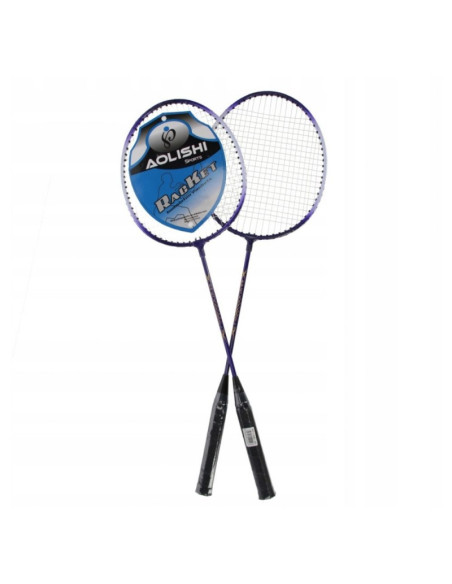 Set Badminton MegaCreative 576841- cu 2 rachete, 2 fluturasi, 21 x 65 cm