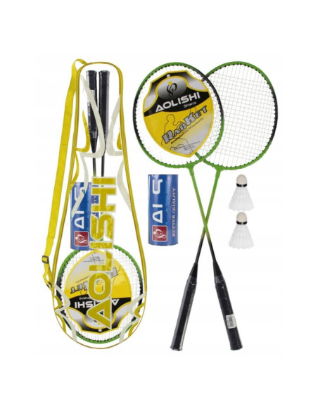 Set Badminton MegaCreative 576841- cu 2 rachete, 2 fluturasi, 21 x 65 cm