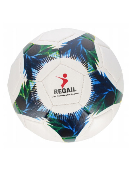 Minge fotbal MegaCreative 576982, pvc, Regail, diverse culori, 19 cm