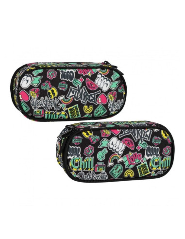 Penar etui oval cu 1 fermoar Starpak...