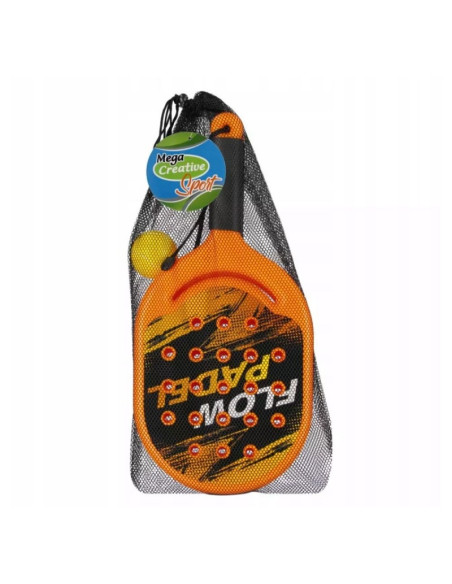 Set Tenis MegaCreative 577842, cu 2 rachete padel, minge, husa, 22 x 46 x 3 cm