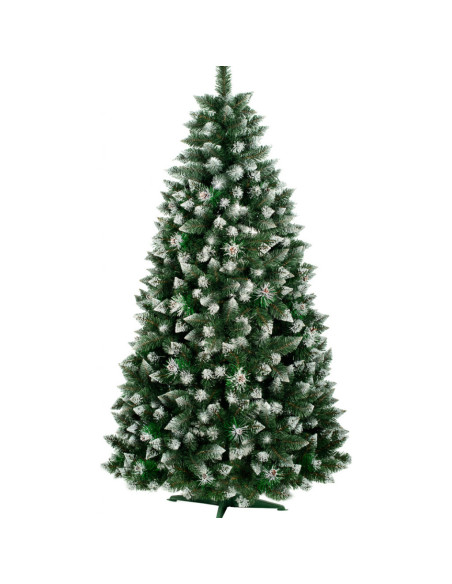 MA-EUF-220,Brad artificial Eufrasio cu Varfuri Ninse si CONURI 220 cm