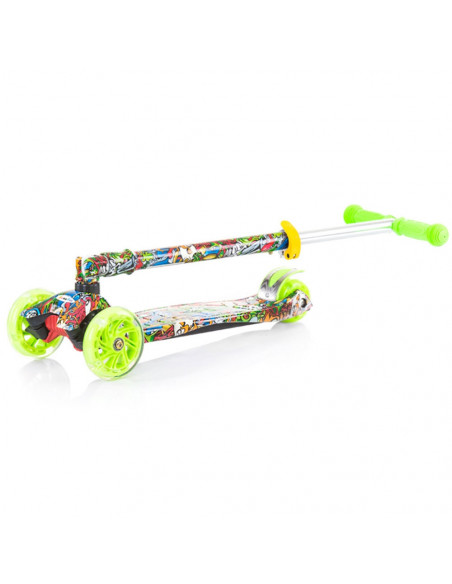Trotineta Chipolino Croxer Evo green grafitti,DSCRE0196GG
