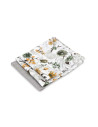 BN-6426972030649,Set 3 museline, Qmini, Multifunctionale, Din bumbac certificat Oeko Tex Standard 100, 30x30 cm, Botanica si Gre