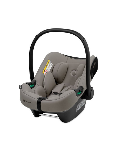 BN-LO-ASTRID_I-SIZE_BEIGE_TAUPE,Scoica auto, Lionelo, i-Size Astrid, 0-13 Kg, 40-87 cm, Cu maner si capotina reglabile, Cu prote