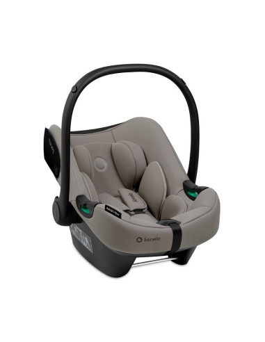 BN-LO-ASTRID_I-SIZE_BEIGE_TAUPE,Scoica auto, Lionelo, i-Size Astrid, 0-13 Kg, 40-87 cm, Cu maner si capotina reglabile, Cu prote