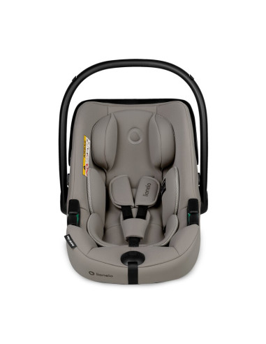 BN-LO-ASTRID_I-SIZE_BEIGE_TAUPE,Scoica auto, Lionelo, i-Size Astrid, 0-13 Kg, 40-87 cm, Cu maner si capotina reglabile, Cu prote