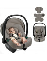 BN-LO-ASTRID_I-SIZE_BEIGE_TAUPE,Scoica auto, Lionelo, i-Size Astrid, 0-13 Kg, 40-87 cm, Cu maner si capotina reglabile, Cu prote