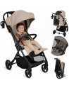 BN-LO-TANSI_BEIGE_SAND,Carucior sport, Lionelo, Tansi, Pliere automata, Ultracompact, Manevrare cu o mana, Roti cu tehnologie Gr