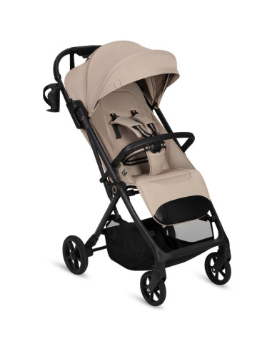 BN-LO-TANSI_BEIGE_SAND,Carucior sport, Lionelo, Tansi, Pliere automata, Ultracompact, Manevrare cu o mana, Roti cu tehnologie Gr