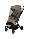 BN-LO-TANSI_BEIGE_SAND,Carucior sport, Lionelo, Tansi, Pliere automata, Ultracompact, Manevrare cu o mana, Roti cu tehnologie Gr