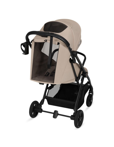 BN-LO-TANSI_BEIGE_SAND,Carucior sport, Lionelo, Tansi, Pliere automata, Ultracompact, Manevrare cu o mana, Roti cu tehnologie Gr