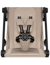 BN-LO-TANSI_BEIGE_SAND,Carucior sport, Lionelo, Tansi, Pliere automata, Ultracompact, Manevrare cu o mana, Roti cu tehnologie Gr