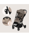 BN-LO-TANSI_BEIGE_SAND,Carucior sport, Lionelo, Tansi, Pliere automata, Ultracompact, Manevrare cu o mana, Roti cu tehnologie Gr