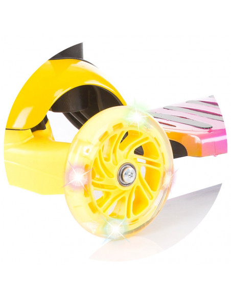 Trotineta Chipolino Disco orange yellow,DSDIS0195OY