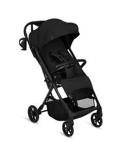 BN-LO-TANSI_BLACK_ONYX,Carucior sport, Lionelo, Tansi, Pliere automata, Ultracompact, Manevrare cu o mana, Roti cu tehnologie Gr