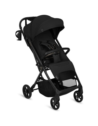 BN-LO-TANSI_BLACK_ONYX,Carucior sport, Lionelo, Tansi, Pliere automata, Ultracompact, Manevrare cu o mana, Roti cu tehnologie Gr