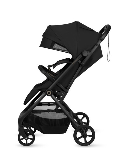BN-LO-TANSI_BLACK_ONYX,Carucior sport, Lionelo, Tansi, Pliere automata, Ultracompact, Manevrare cu o mana, Roti cu tehnologie Gr