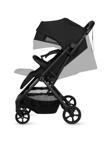 BN-LO-TANSI_BLACK_ONYX,Carucior sport, Lionelo, Tansi, Pliere automata, Ultracompact, Manevrare cu o mana, Roti cu tehnologie Gr