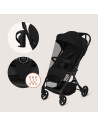 BN-LO-TANSI_BLACK_ONYX,Carucior sport, Lionelo, Tansi, Pliere automata, Ultracompact, Manevrare cu o mana, Roti cu tehnologie Gr