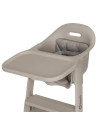 BN-LO-BENY_BEIGE_SAND,Scaun de masa, Lionelo, Beny, Suport de picioare si tavita ajustabile in 2 pozitii, Insertie moale, Centur