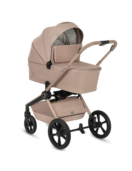 BN-LO-FREYA_2IN1_BEIGE_SAND,Carucior 2 in 1, Lionelo, Freya, Landou si salteluta ventilate, Pliabil, Reglare spatar-3 pozitii, S