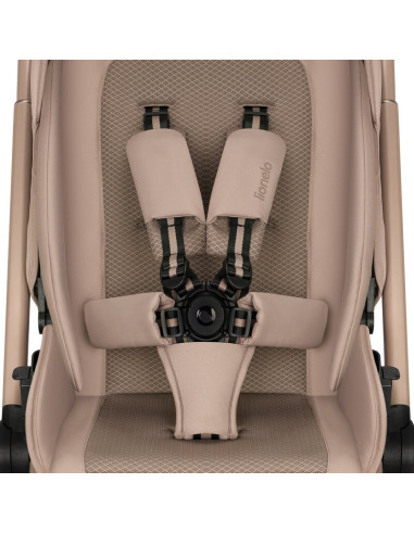 BN-LO-FREYA_2IN1_BEIGE_SAND,Carucior 2 in 1, Lionelo, Freya, Landou si salteluta ventilate, Pliabil, Reglare spatar-3 pozitii, S