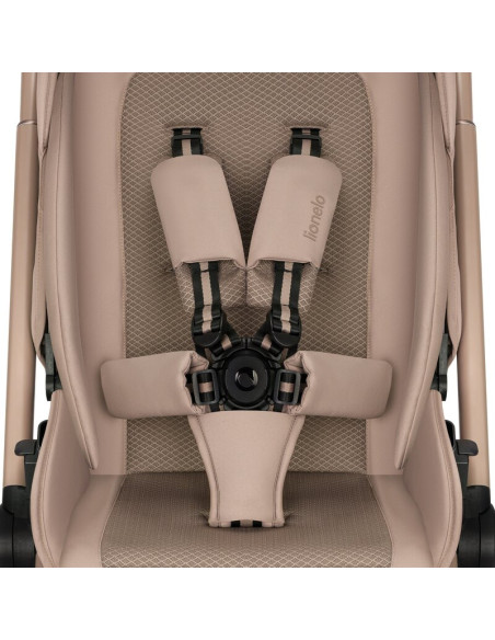 BN-LO-FREYA_2IN1_BEIGE_SAND,Carucior 2 in 1, Lionelo, Freya, Landou si salteluta ventilate, Pliabil, Reglare spatar-3 pozitii, S