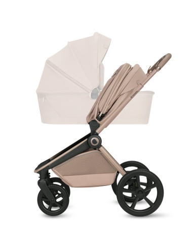 BN-LO-FREYA_2IN1_BEIGE_SAND,Carucior 2 in 1, Lionelo, Freya, Landou si salteluta ventilate, Pliabil, Reglare spatar-3 pozitii, S